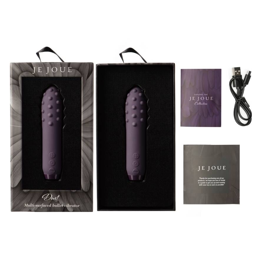 JE JOUE - DUO VIBRATEUR BALLE VIOLET