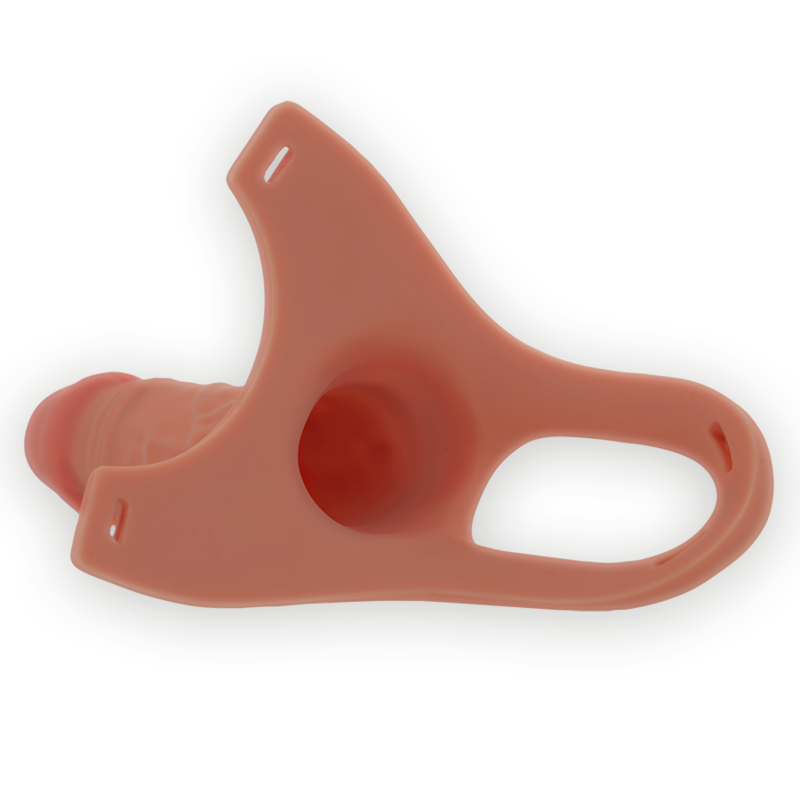INTENSE - GODEMICHET EN SILICONE CREUX 16 X 3,5 CM