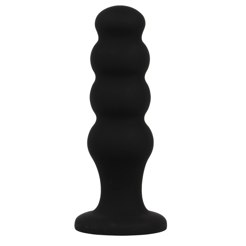 BLACK&SILVER - PLUG ANAL EN SILICONE PREMIUM SCOTT NOIR