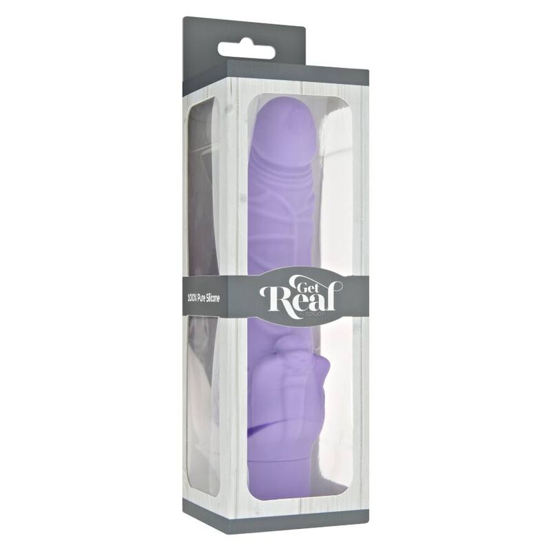 GET REAL - VIBRATEUR DE STIMULATION CLASSIQUE VIOLET