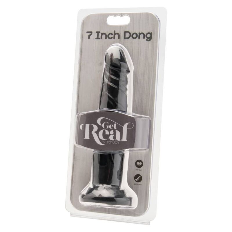 GET REAL - BITE NOIRE DE 18 CM