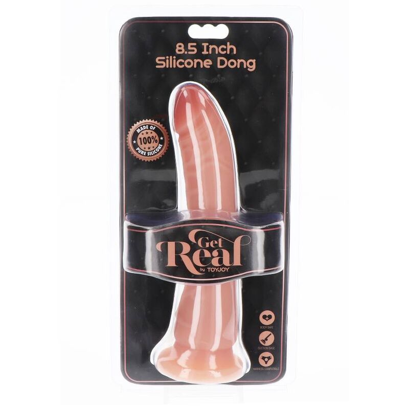 GET REAL - GODEMICHET EN SILICONE 21 CM CHAIR