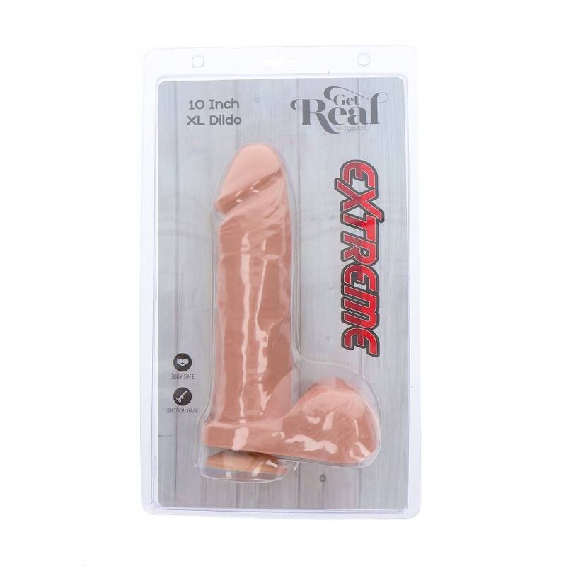 GET REAL - GODEMICHET XL EXTRÊME 25,5 CM DE HAUT