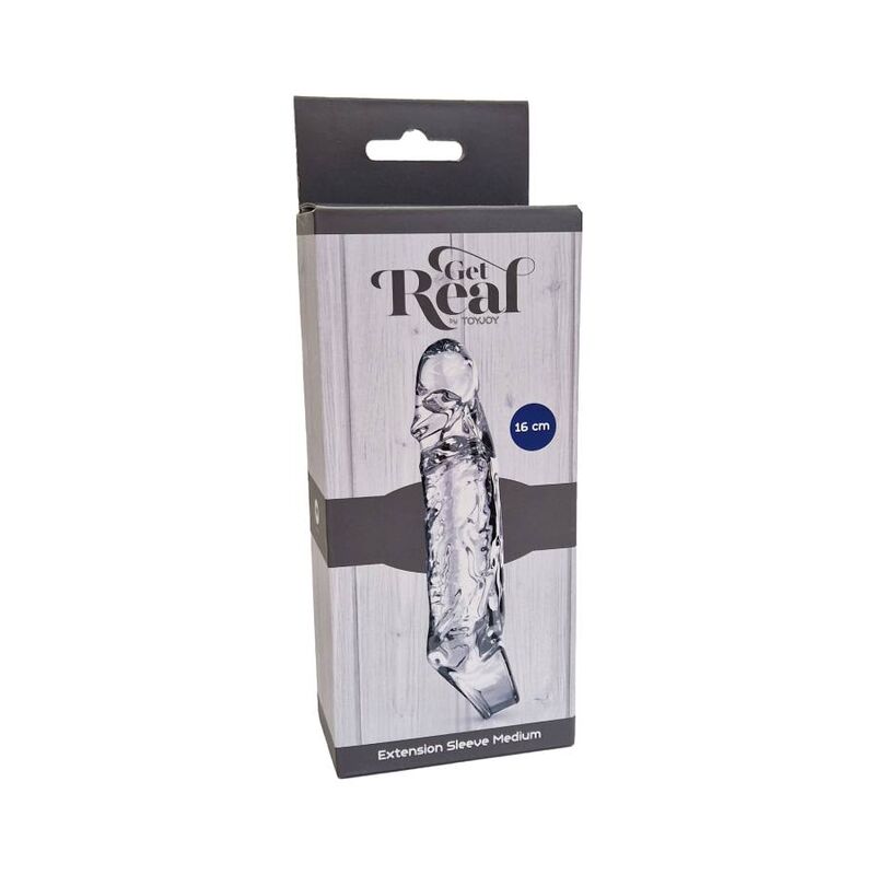 GET REAL - MANCHON DE PROLONGATION MOYEN TRANSPARENT
