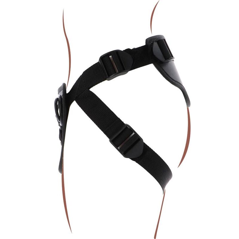 GET REAL - HARNAIS DE LUXE STRAP-ON NOIR