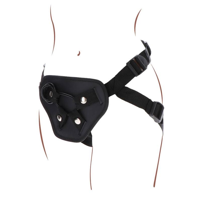 GET REAL - HARNAIS DE LUXE STRAP-ON NOIR