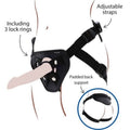 GET REAL - HARNAIS DE LUXE STRAP-ON NOIR