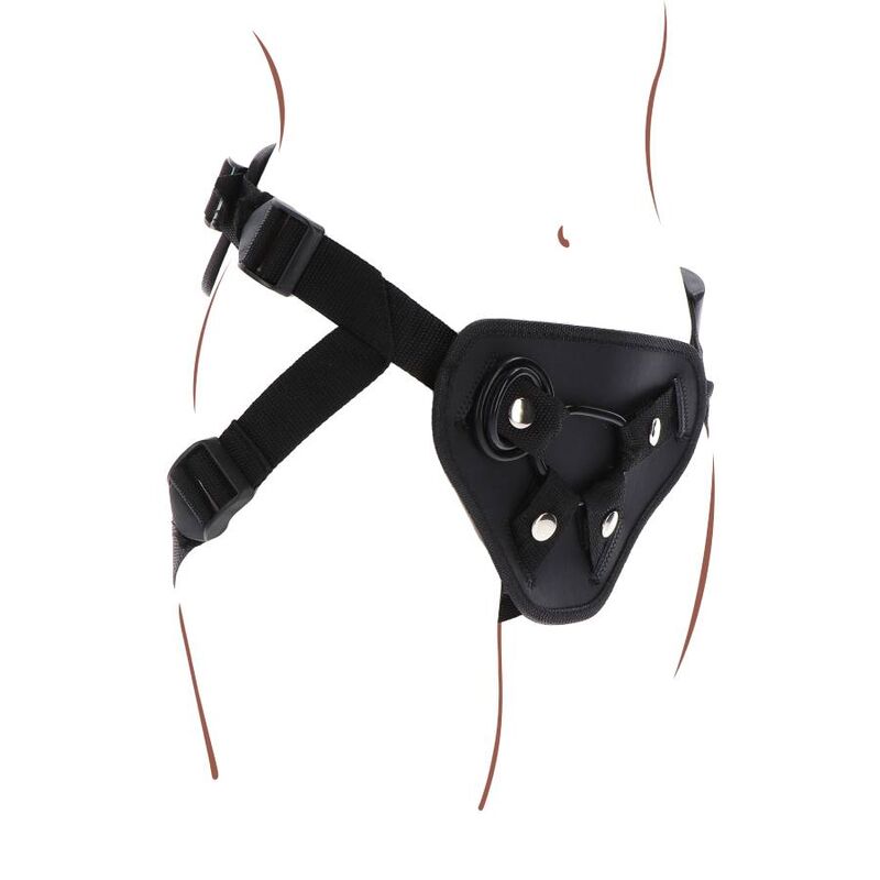 GET REAL - HARNAIS DE LUXE STRAP-ON NOIR