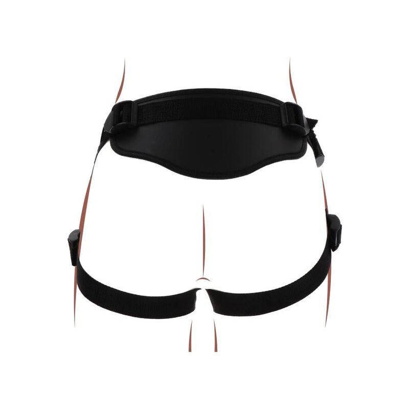 GET REAL - HARNAIS DE LUXE STRAP-ON NOIR