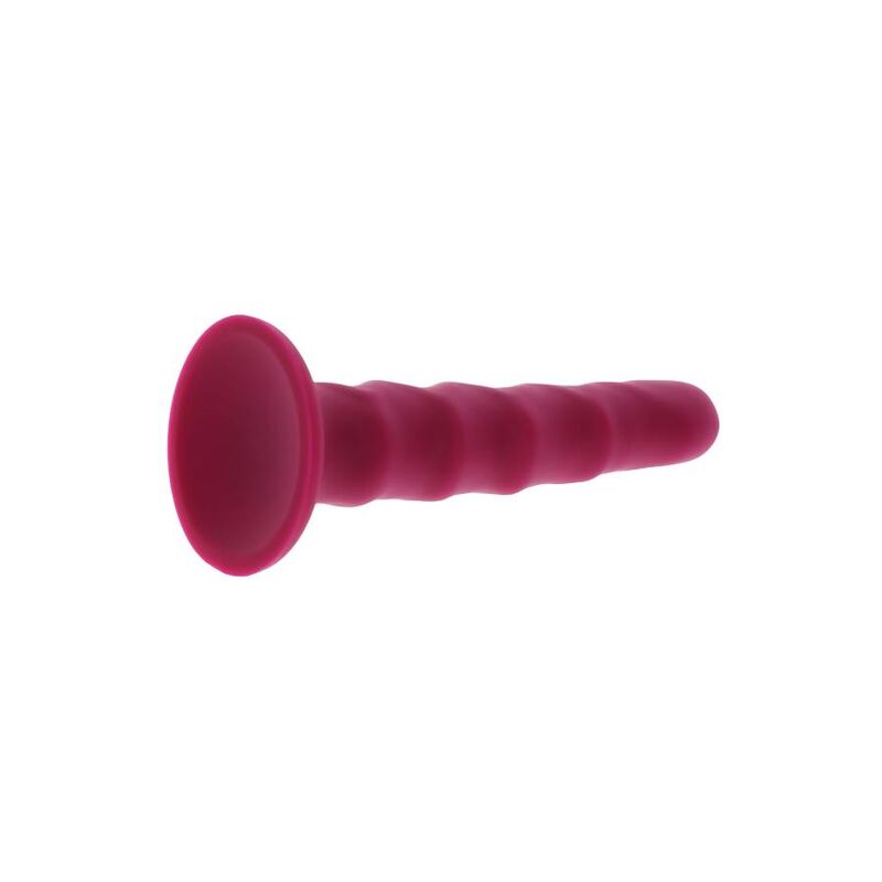 SOIS RÉALISTE - PÉNIS NERVURÉ 12 CM ROUGE