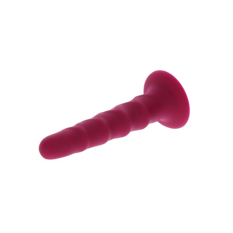 SOIS RÉALISTE - PÉNIS NERVURÉ 12 CM ROUGE