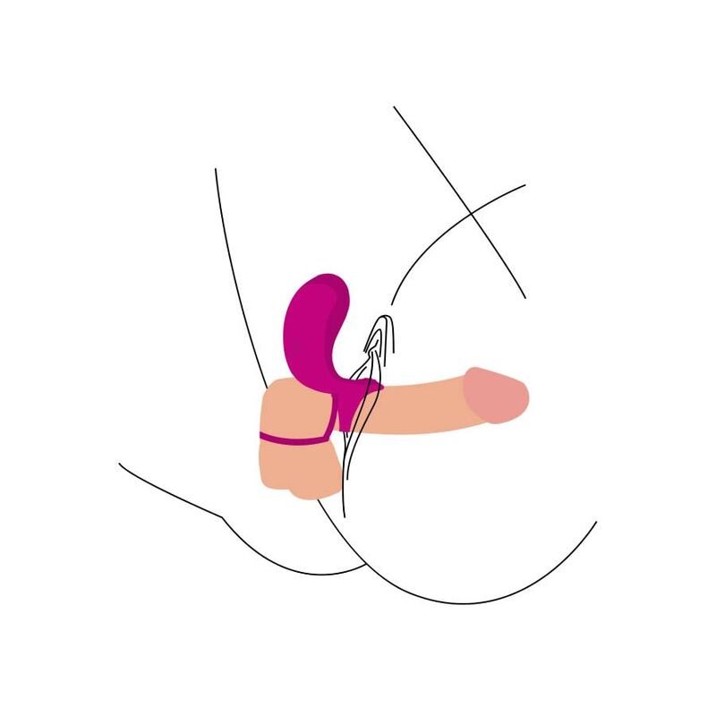 XOCOON - ANNEAU STIMULANT POUR COUPLE FUCHSIA