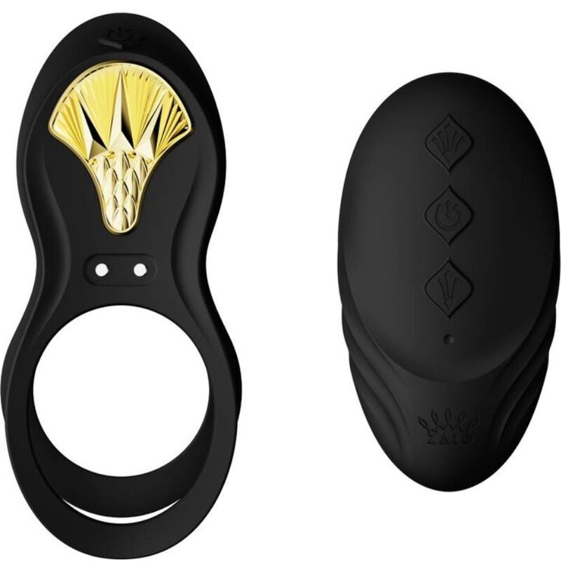 ZALO - BAYEK ANNEAU VIBRANT POUR COUPLE NOIR
