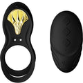 ZALO - BAYEK ANNEAU VIBRANT POUR COUPLE NOIR