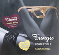 HOTFLOWERS - TANGA GAUFRETTE ET 2 CACHET-MAMELONS FILLES-GOÛT VANILLE /es/pt/en/fr/it/