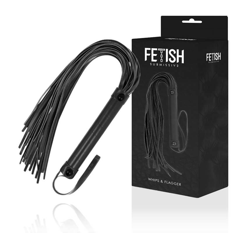 FETISH SOUMIS·E - FOUET EN CUIR VEGAN
