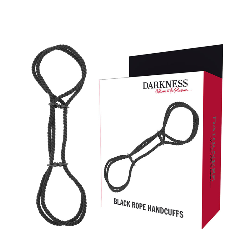 DARKNESS - MENOTTES OU ENTRAVES EN 100 % COTON