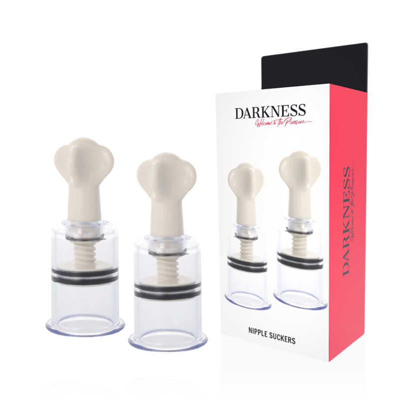 TÉNÈBRES - TÉTINE DE NIPPLE TRANSPARENTE 5CM DE DIAMÈTRE
