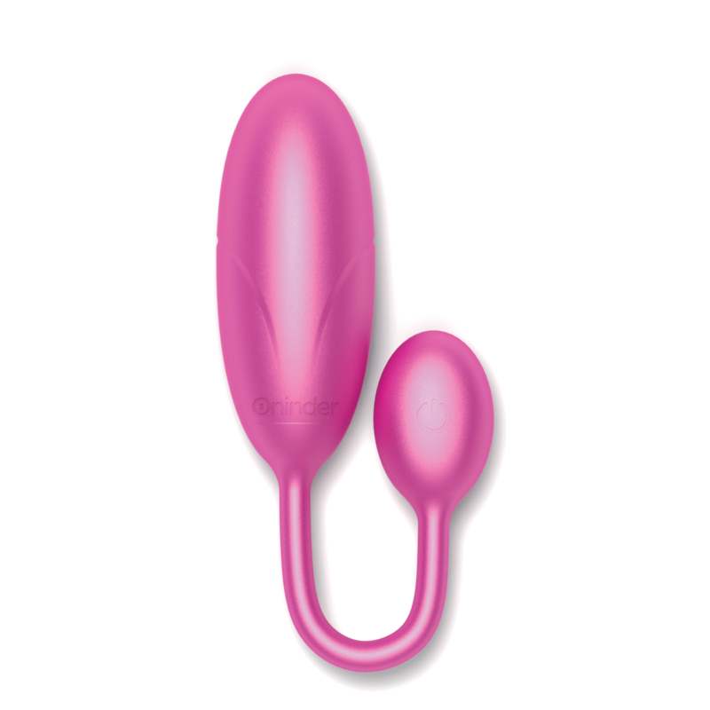 ONINDER - DENVER OEUF VIBRANT ROSE 7 X 2.7 CM - APPLICATION GRATUITE