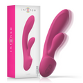 INTENSE - VIBREUR LAPIN LUIGI SILICONE LIQUIDE ROSE