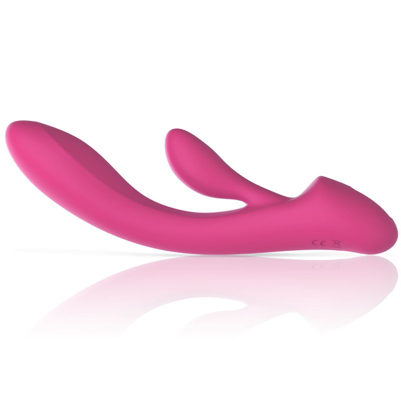 INTENSE - VIBREUR LAPIN LUIGI SILICONE LIQUIDE ROSE