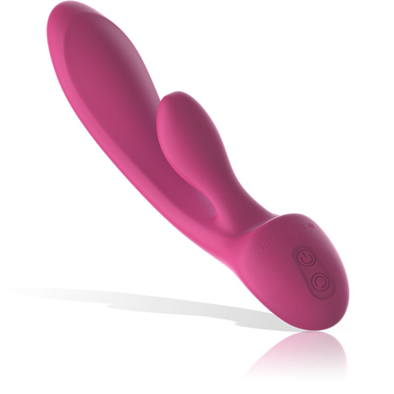 INTENSE - VIBREUR LAPIN LUIGI SILICONE LIQUIDE ROSE