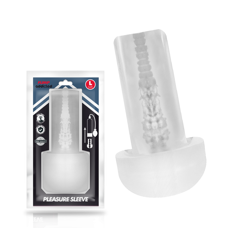 PUMP ADDICTED - GAINE DE PLAISIR MASTURBATEUR TAILLE L