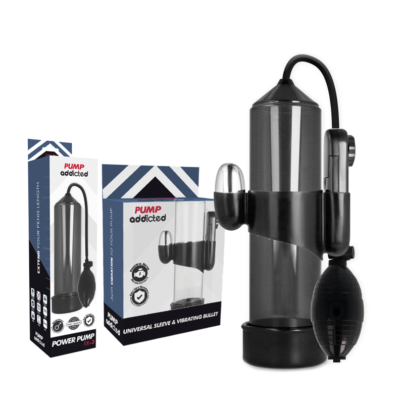 PUMP ADDICTED - VIBREUR RX3 NOIR