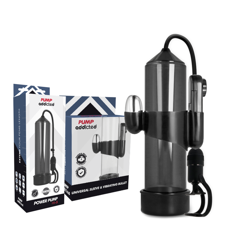 PUMP ADDICTED - VIBREUR NOIR RX5