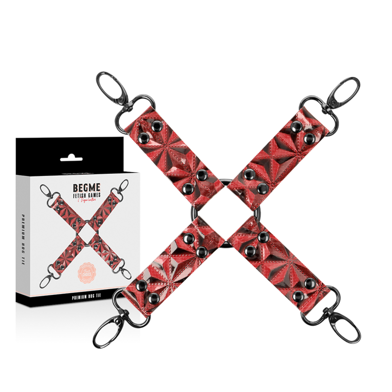 BEGME - RED EDITION NŒUD DE CRAVATE VEGAN EN CUIR PREMIUM