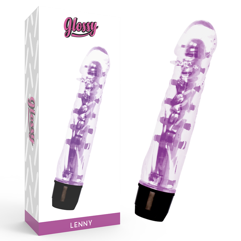 GLOSSY - VIBRATEUR LENNY LILA