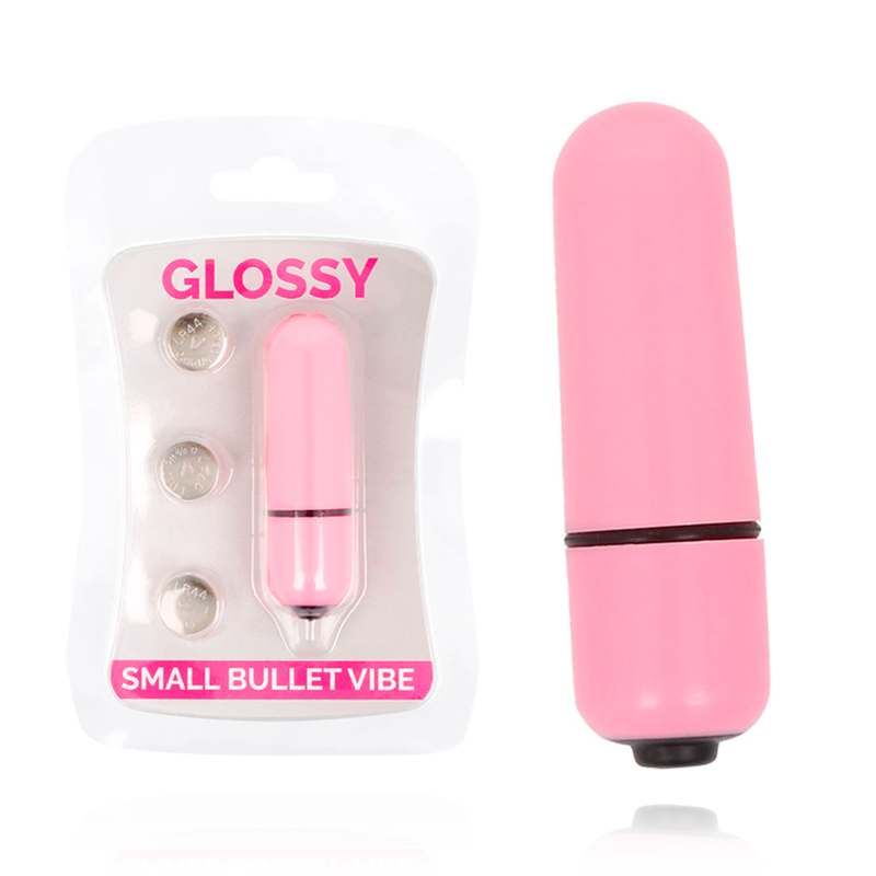 GLOSSY - PETIT VIBREUR-BOULE ROSE