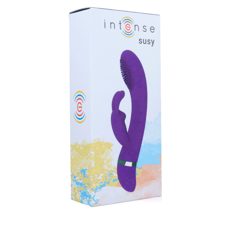 INTENSE - VIBREUR OSCILLANT EN SILICONE LAPIN SUSY