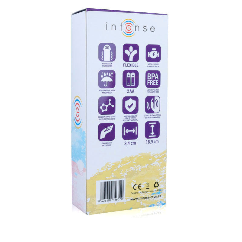 INTENSE - VIBREUR HILARI EN SILICONE VIOLET LUXE