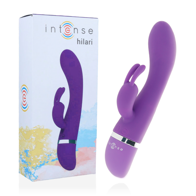 INTENSE - VIBREUR HILARI EN SILICONE VIOLET LUXE
