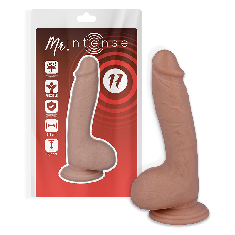 MR INTENSE - PÉNIS RÉALISTE 19,7 CM -Ø- 4,1 CM