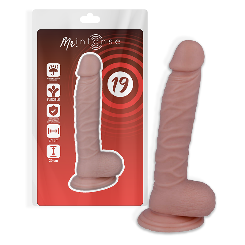MR INTENSE - PÉNIS 19 RÉALISTE 20 CM -O- 3,1 CM