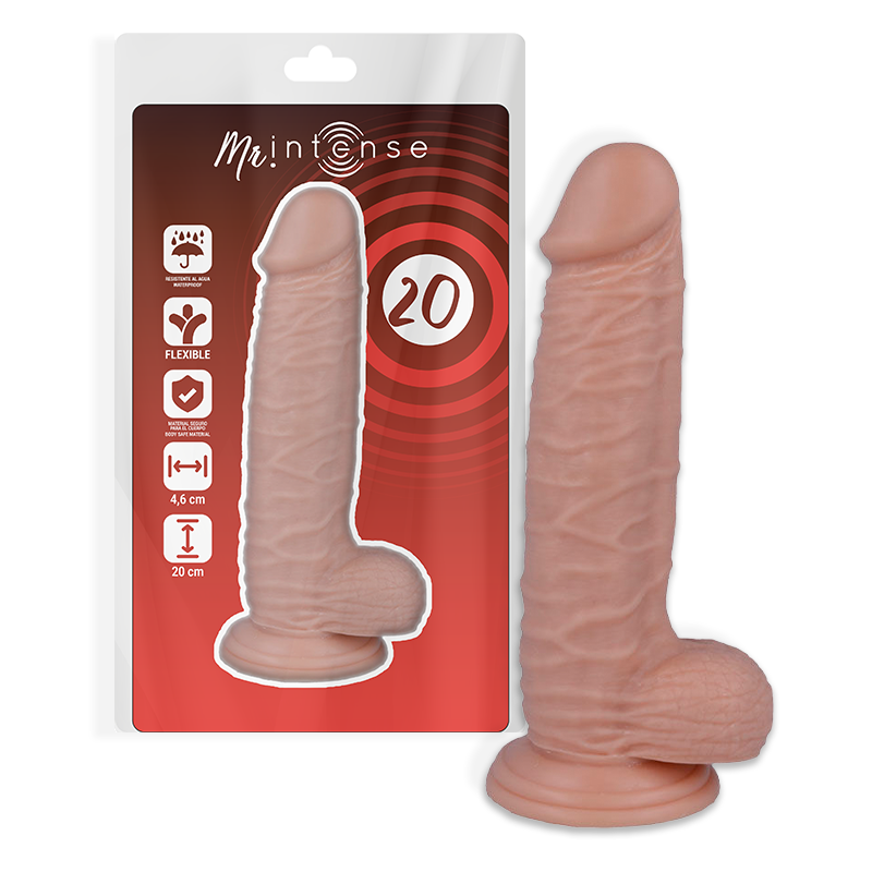 MR INTENSE - 20 PÉNIS RÉALISTES 20 CM -O- 4.6 CM