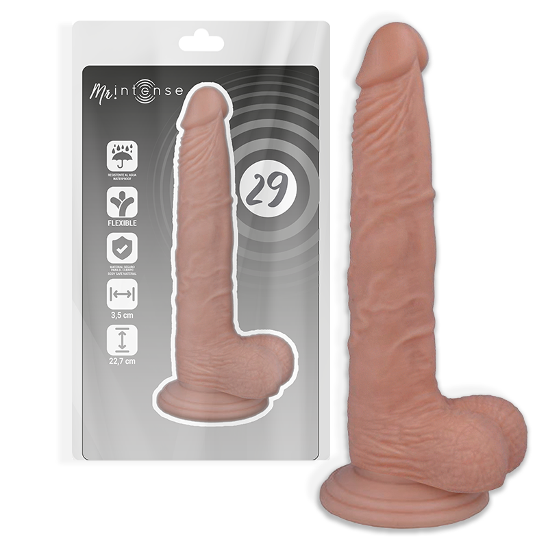 MR INTENSE - 29 PÉNIS RÉALISTE 22,7 CM -O- 3,5 CM