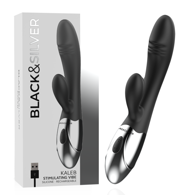 NOIR&ARGENT - VIBROMASSEUR STIMULANT KALEB