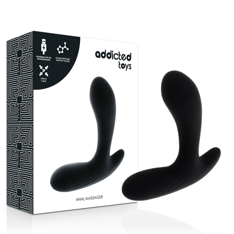 ADDICTED TOYS - VIBRATEUR ANAL NOIR