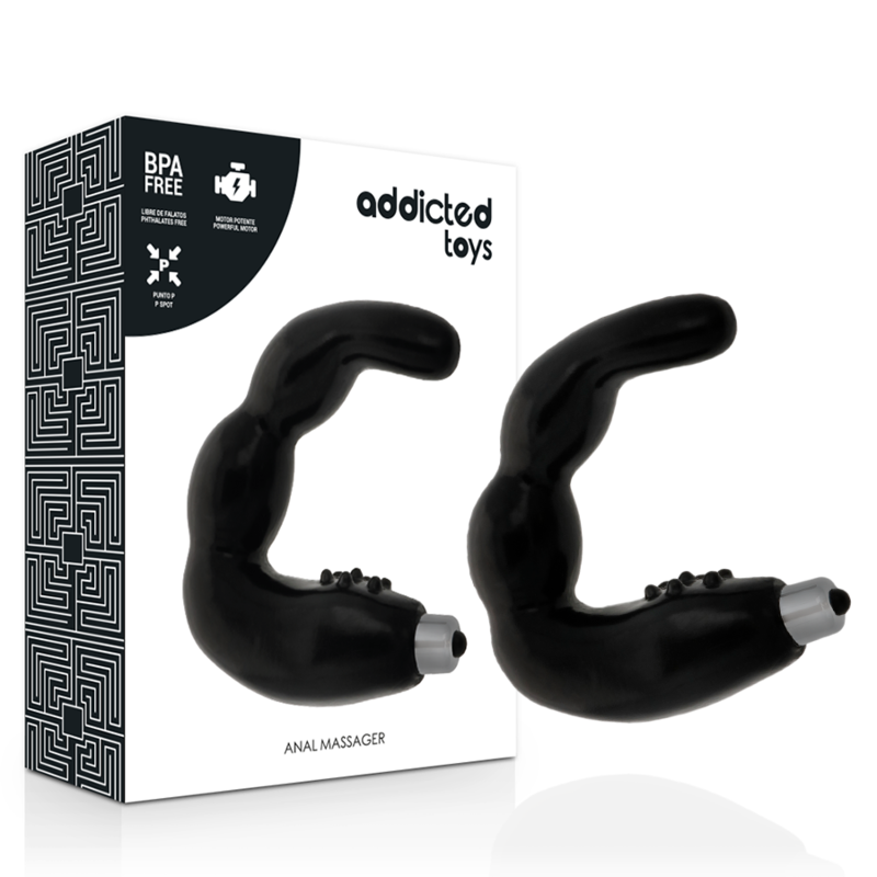 ADDICTED TOYS - VIBRATEUR MASSEUR DE PROSTATE ET ANAL