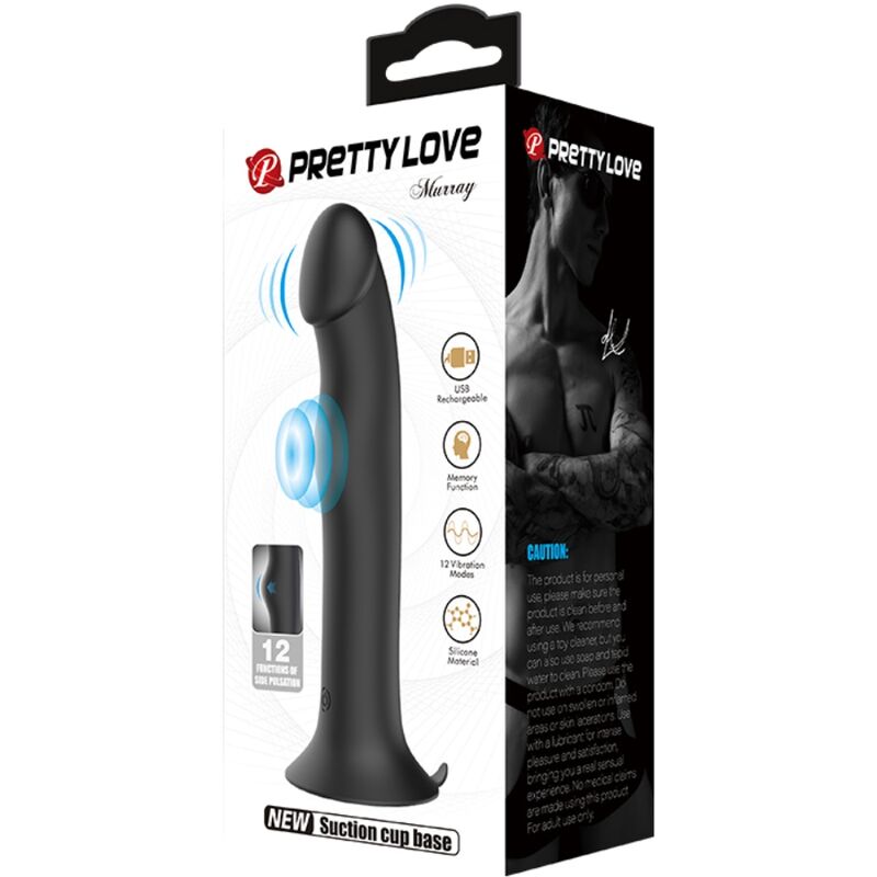 PRETTY LOVE - MURRAY BLACK VIBREUR CLITORIDIEN ET SUCEUR