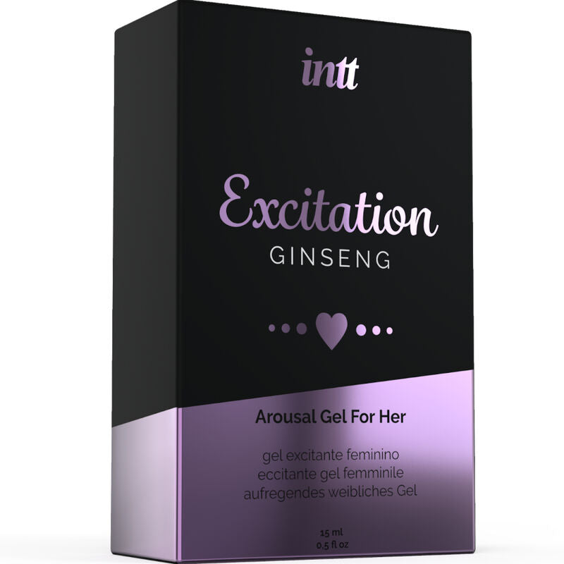 INTT LUBRICANTS - GEL STIMULANT ET EXCITANT ACTIVATEUR DE CHALEUR INTIME SEXUEL