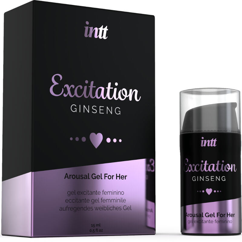 INTT LUBRICANTS - GEL STIMULANT ET EXCITANT ACTIVATEUR DE CHALEUR INTIME SEXUEL