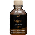 INTT MASSAGE & ORAL SEX - GEL DE MASSAGE SAVEUR CAFÉ ET EFFET CHAUD