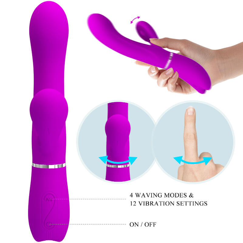 PRETTY LOVE - VIBRATEUR STIMULATEUR CLITORIDIEN