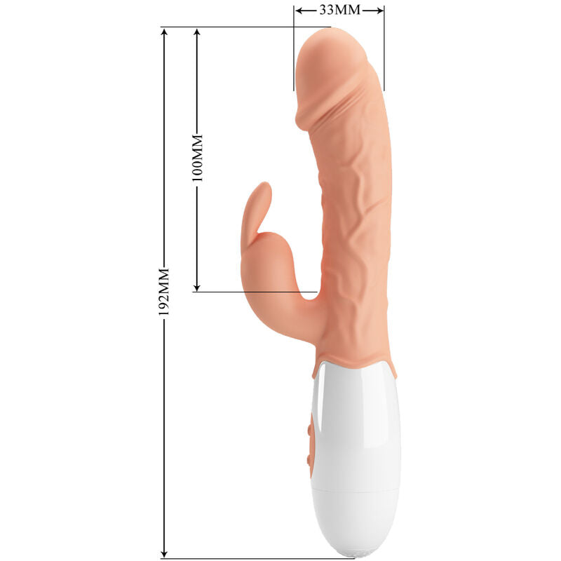 PRETTY LOVE - VIBROMASSEUR LAPIN DE PÂQUES AVEC STIMULATEUR