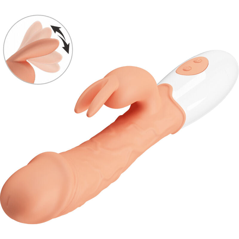 PRETTY LOVE - VIBROMASSEUR LAPIN DE PÂQUES AVEC STIMULATEUR