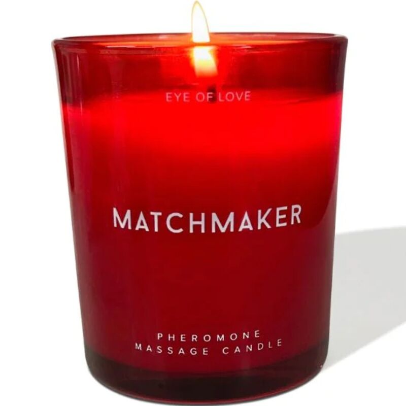 EYE OF LOVE - BOUGIE DE MASSAGE ROUGE DIAMANT MATCHMAKER ATTIRE LES HOMMES 150 ML
